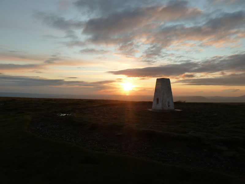 Pendle Sunset